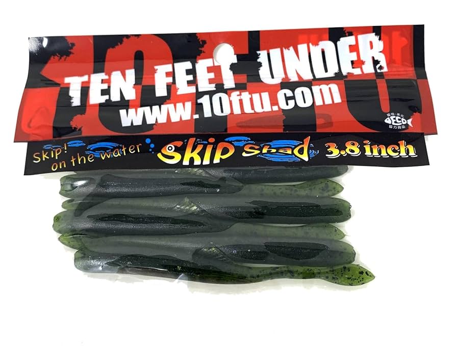 10 FEET UNDER クランクベイト 4個ワームセット 10 FEET UNDER クランクベイト 4個ワームセット - メルカリ